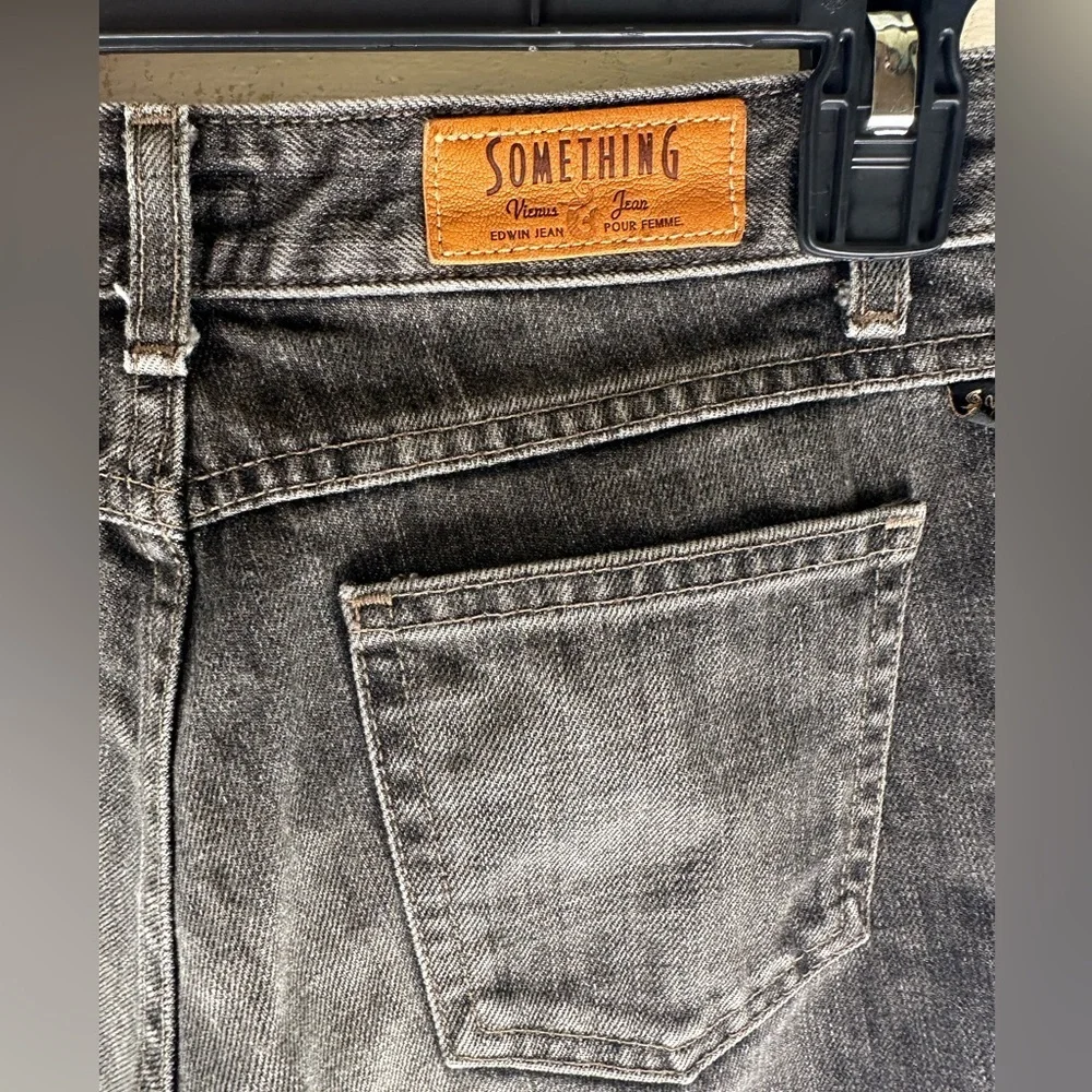 Edwin Something-Cut Off Jean Shorts-Size 28 - Picture 9 of 11